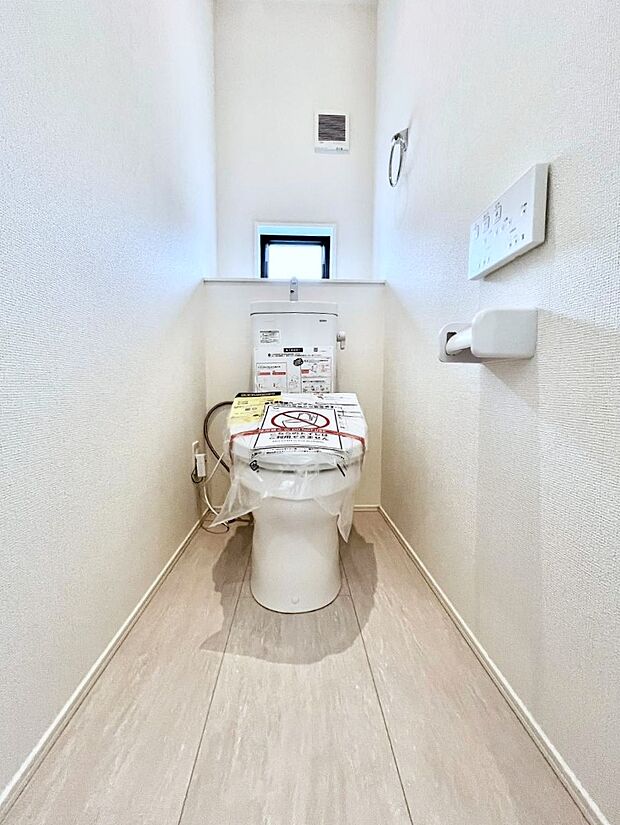 トイレは1階と2階それぞれに配置されていてとても便利です。