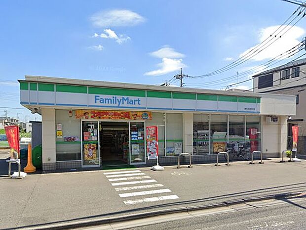 コンビニ 600m ファミリーマート練馬石神井町店