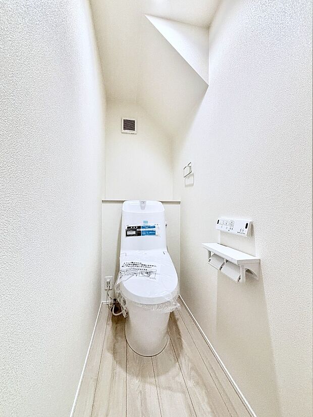 トイレは1階と2階それぞれに配置されていてとても便利です。