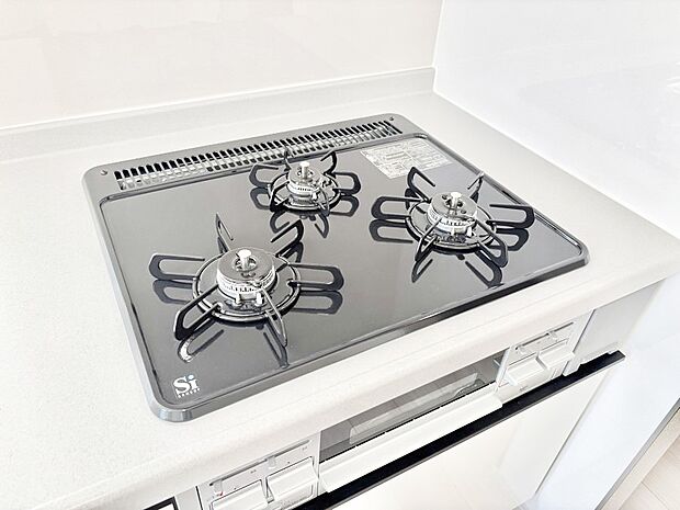 三口ガスコンロでお料理が一気にはかどりそう