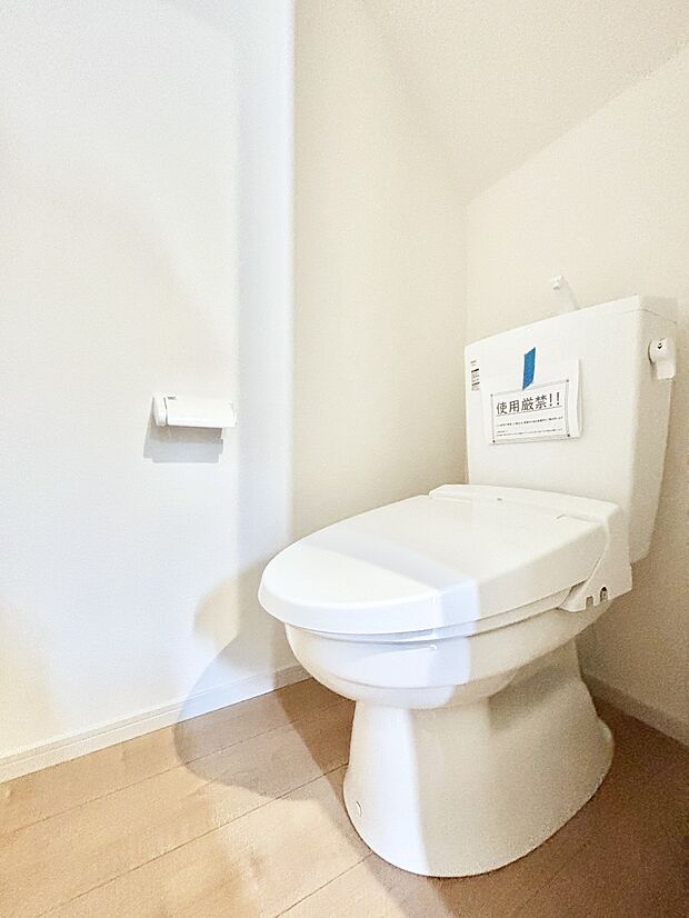 ウォシュレット付きトイレが1階と2階それぞれに配置されていてとても便利です。 