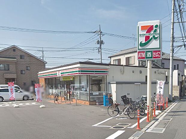 コンビニ 550m セブン-イレブン草加氷川町南店