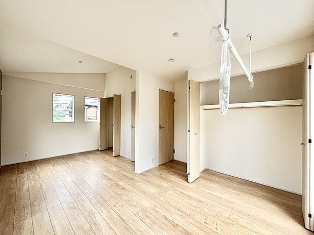将来は2部屋にすることもできますね。お年頃になったら夢の個室にチェンジ!