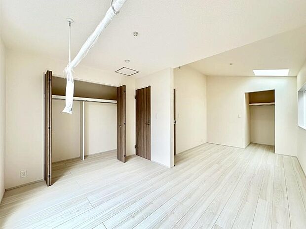 将来は2部屋にすることもできますね。お年頃になったら夢の個室にチェンジ!