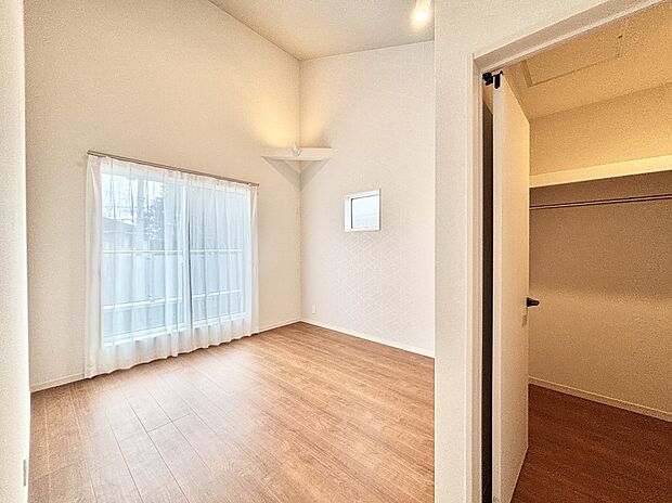 収納も充実しています!どんなお部屋にするか考えるのが楽しみですね。