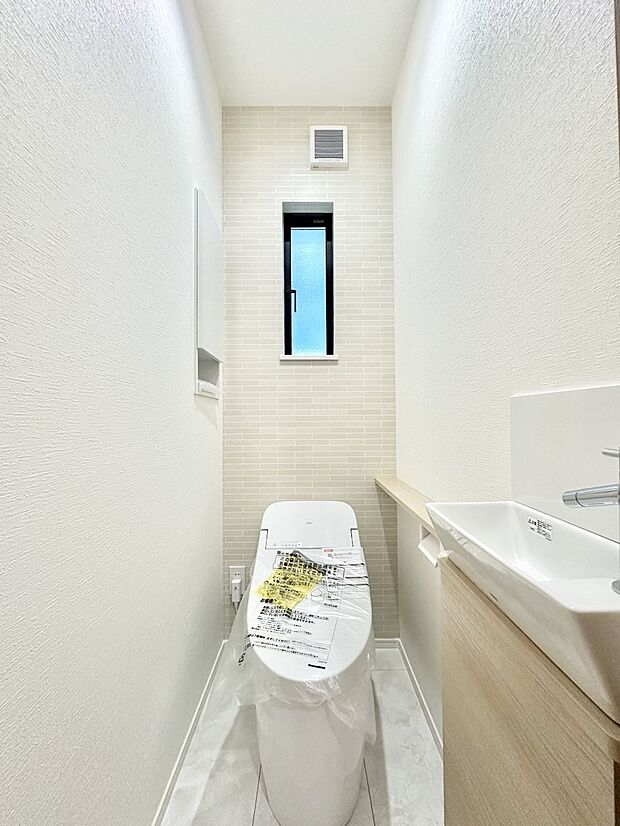 ウォシュレット付きトイレが1階と2階それぞれに配置されていてとても便利です。