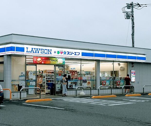 コンビニ 300m ローソン・スリーエフ 柏高田南店
