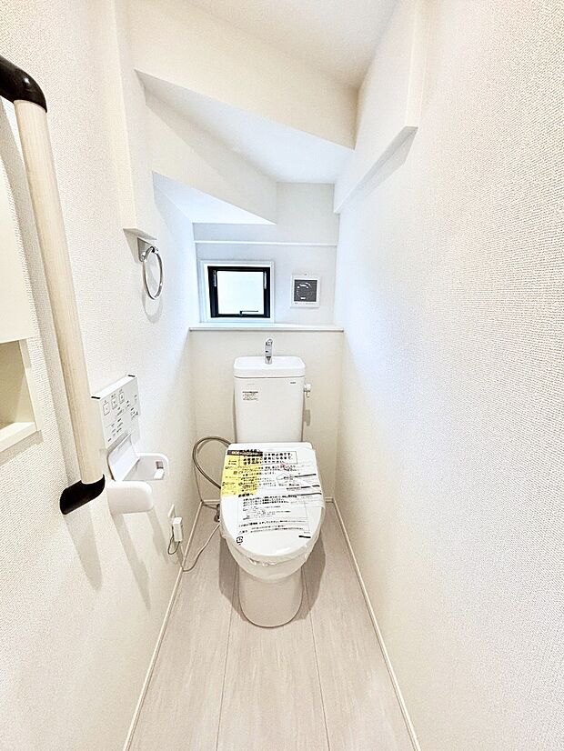 ウォシュレット付きトイレが1階と2階それぞれに配置されていてとても便利です。