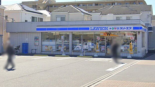 コンビニ 100m ローソン・スリーエフ 所沢中新井一丁目店