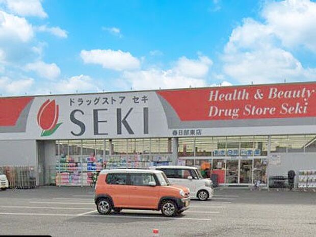 ドラッグストア 1100m ドラッグストアセキ 春日部東店