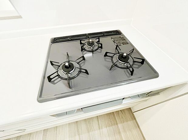 三口ガスコンロでお料理が一気にはかどりそう