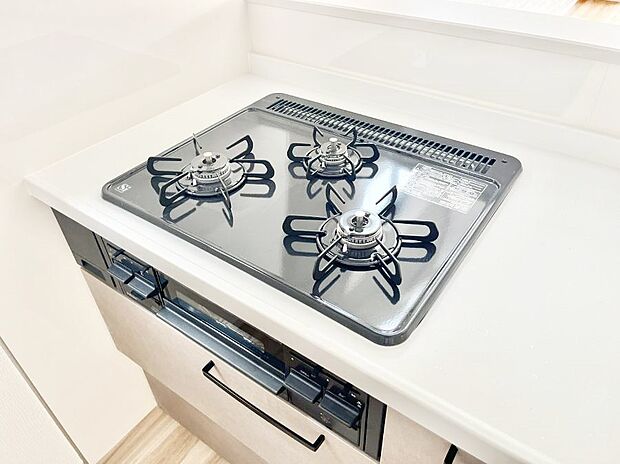三口ガスコンロでお料理が一気にはかどりそう