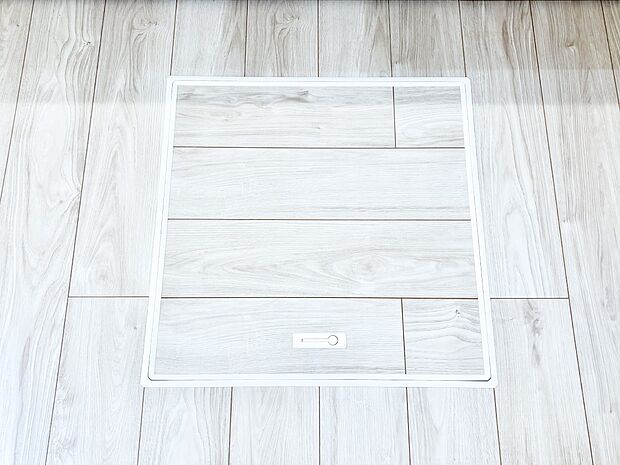 床下収納付き!日用品・非常用品の収納にも大活躍。