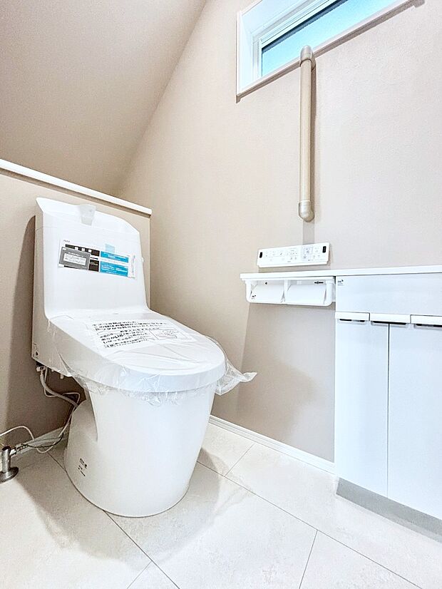 トイレは1階と2階それぞれに配置されていてとても便利です。