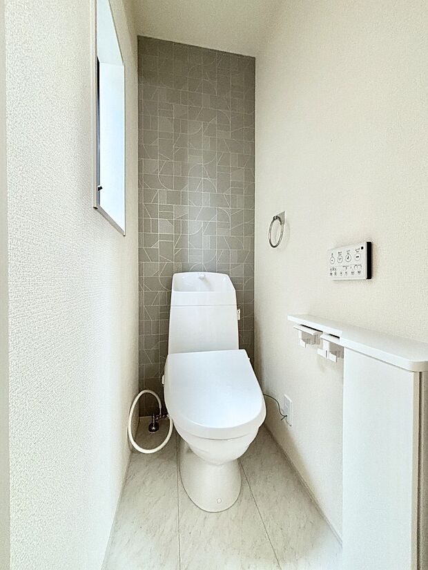 トイレは1階と2階それぞれに配置されていてとても便利です。
