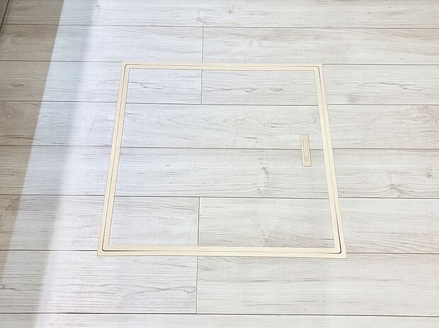 床下収納付き!日用品・非常用品の収納にも大活躍。