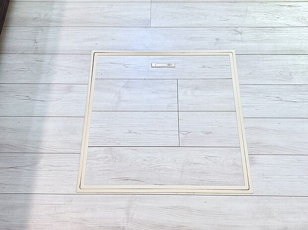 床下収納付き！日用品・非常用品の収納にも大活躍。