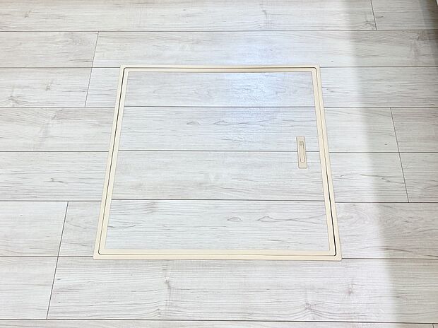 床下収納付き！日用品・非常用品の収納にも大活躍。