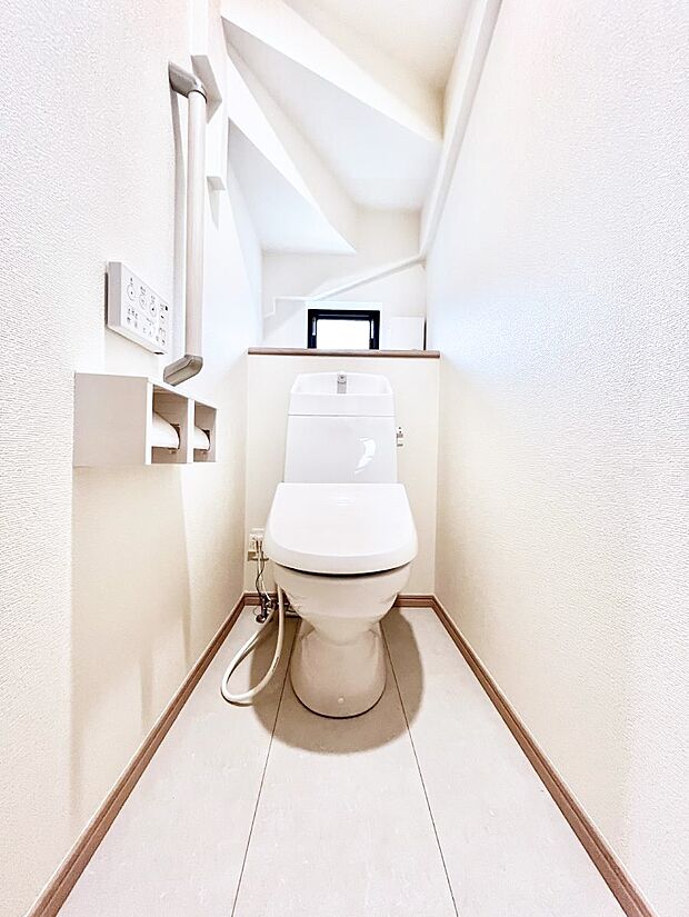 トイレは1階と2階それぞれに配置されていてとても便利です。