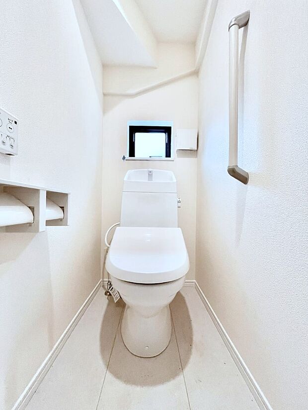 トイレは1階と2階それぞれに配置されていてとても便利です。