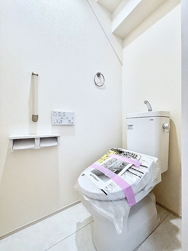 ウォシュレット付きトイレが1階と2階それぞれに配置されていてとても便利です。