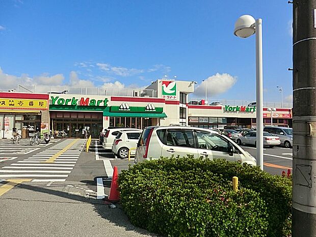 スーパー 290m ヨークマート 花野井店