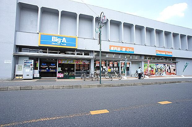 スーパー 1100m ビッグ・エー 流山江戸川台西店