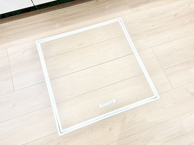 床下収納付き!日用品・非常用品の収納にも大活躍。