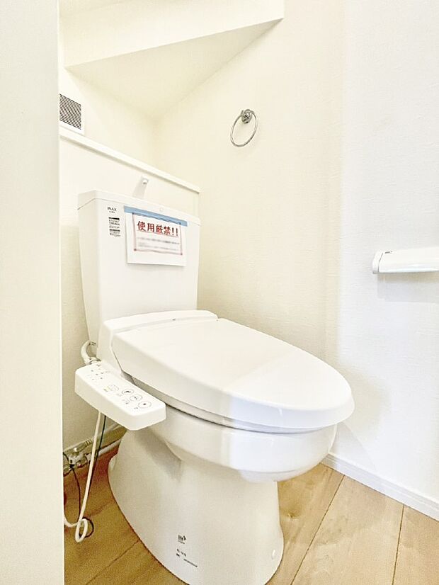 トイレは安心の2箇所!朝のバタバタも一安心です。