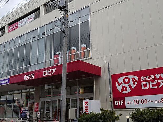 スーパー 1000m ロピア 草加セーモンプラザ店