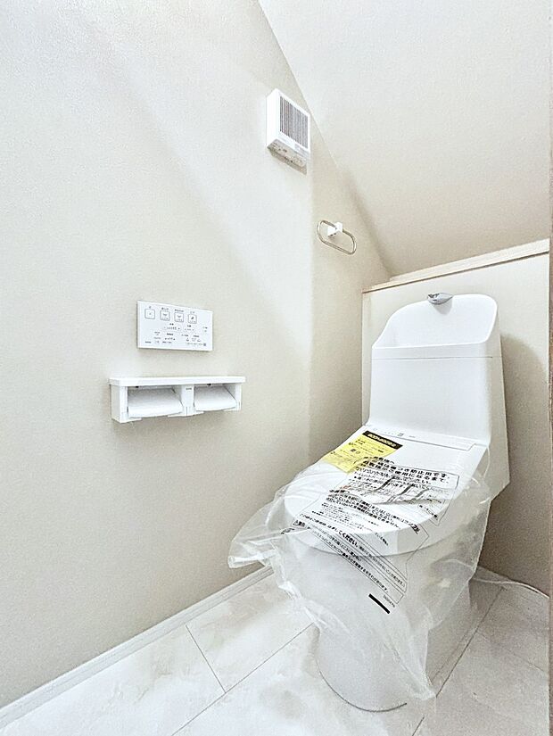 ウォシュレット付きトイレが1階と2階それぞれに配置されていてとても便利です。