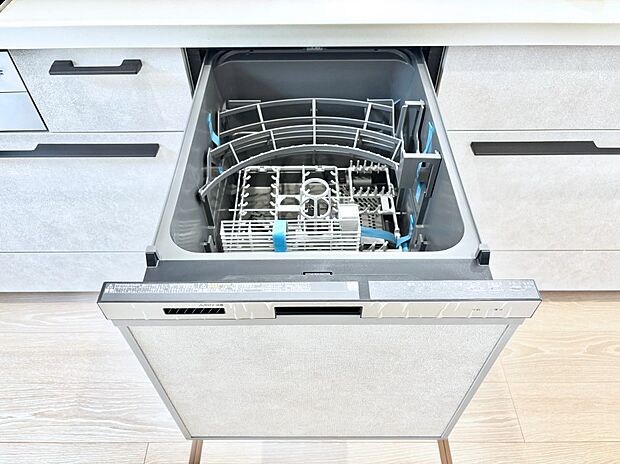 面倒なお片づけは食洗機にお任せ!家事の負担が減って、時間にも気持ちにもゆとりができます。