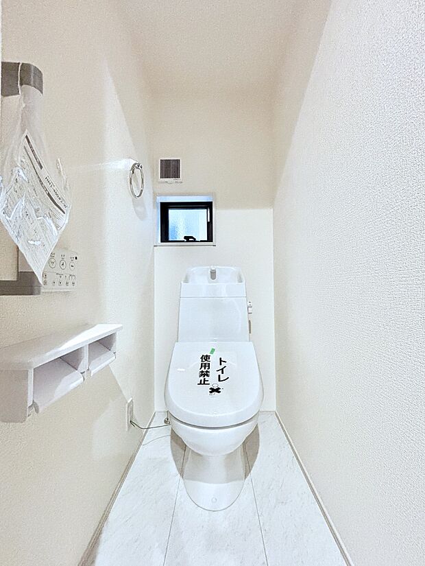 トイレは1階と2階それぞれに配置されていてとても便利です。 