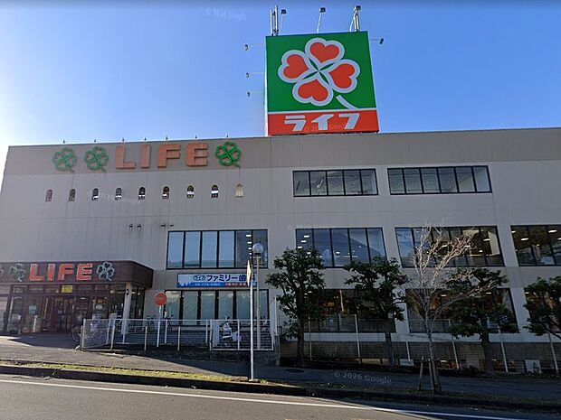 スーパー 900m ライフ増尾店