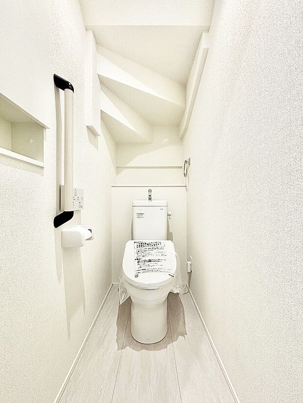 トイレは1階と2階それぞれに配置されていてとても便利です。