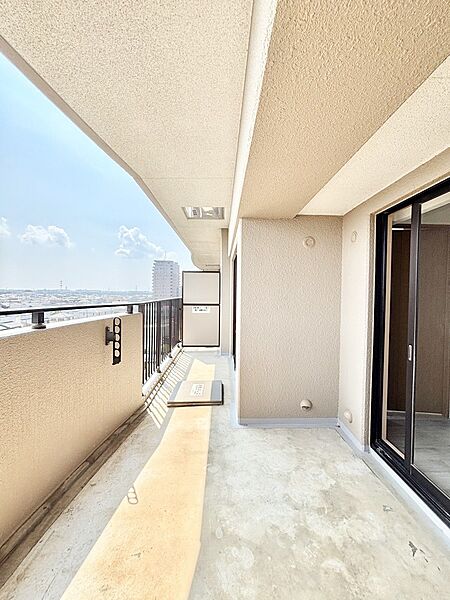 心地よい風を感じながらお洗濯物が干せそうです　