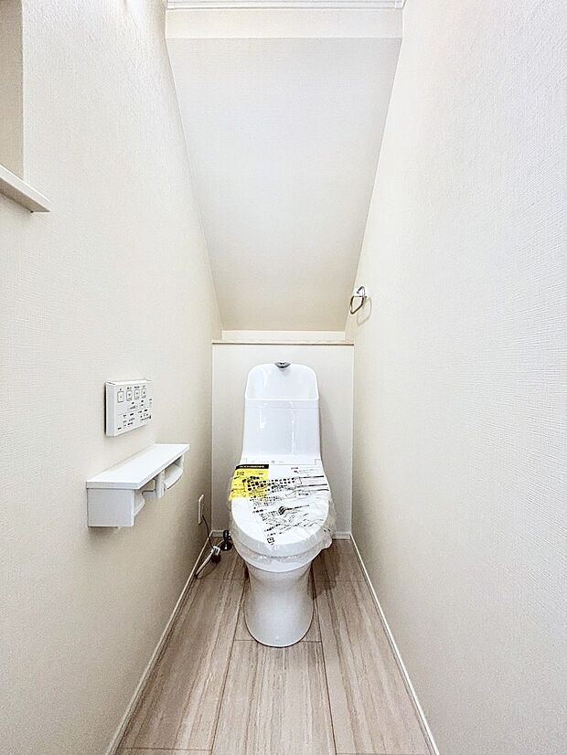 ウォシュレット付きトイレが1階と2階それぞれに配置されていてとても便利です。 