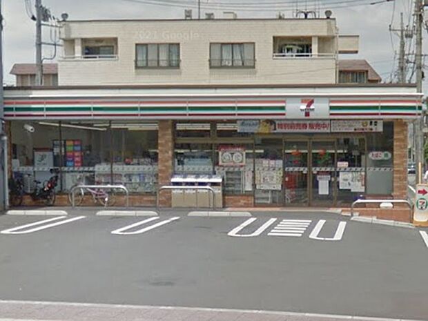 コンビニ 400m セブン-イレブン蕨市役所通り店