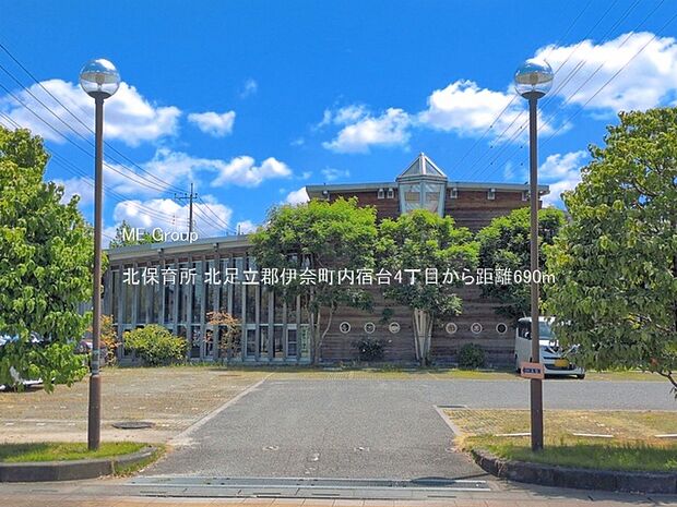 幼稚園・保育園 690m 北保育所