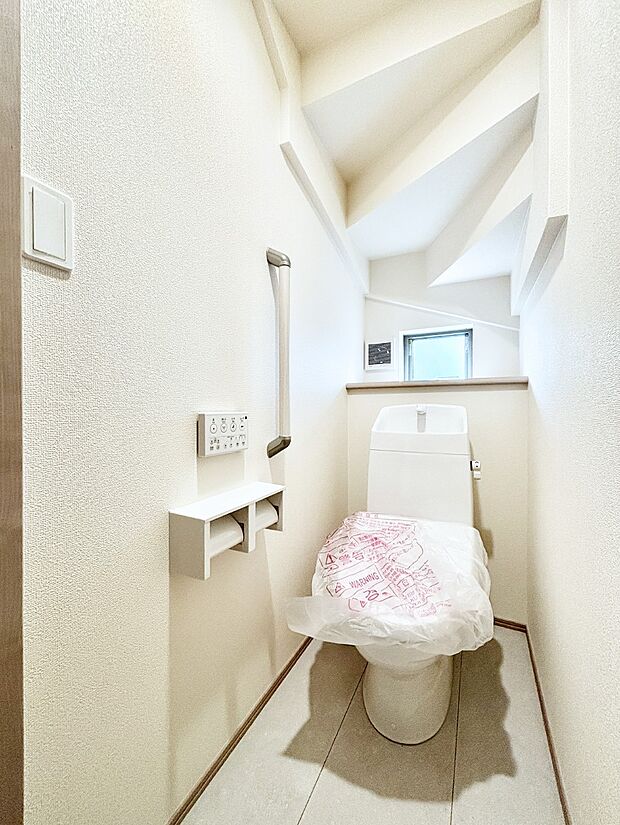ウォシュレット付きトイレが1階と2階それぞれに配置されていてとても便利です。