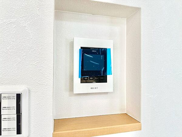 来客者を確認できるＴＶモニター付インターホン