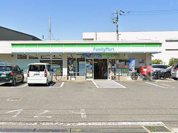 コンビニ 1100m ファミリーマート流山初石店