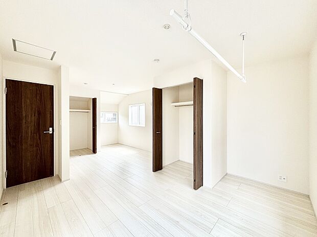 2部屋に分けても利用できるフレキシブルな間取りプラン