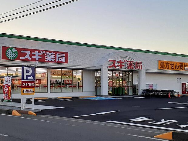 ドラッグストア 750m スギ薬局七里店
