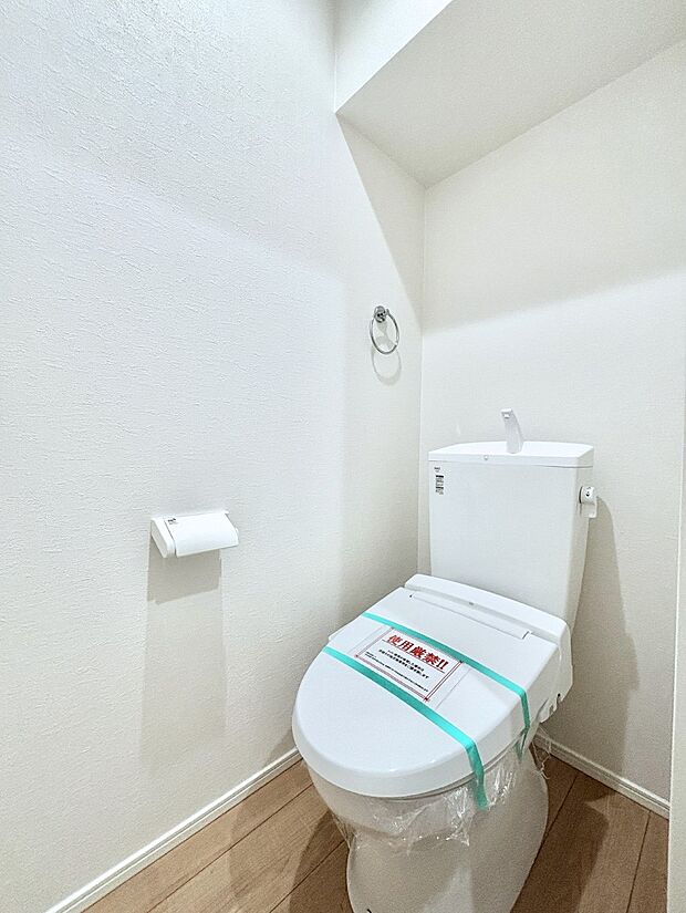 トイレは1階と3階それぞれに配置されていてとても便利です。 