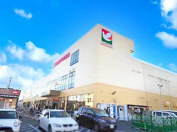 スーパー 500m ヨークフーズ中浦和店