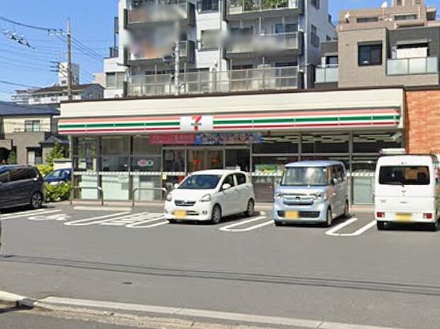 コンビニ 400m セブン-イレブン 川口飯塚1丁目店