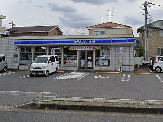 コンビニ 400m ローソン 桶川朝日二丁目店