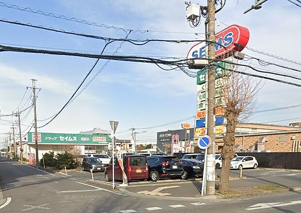 ドラッグストア 700m ドラッグセイムス ふじみ野清見店