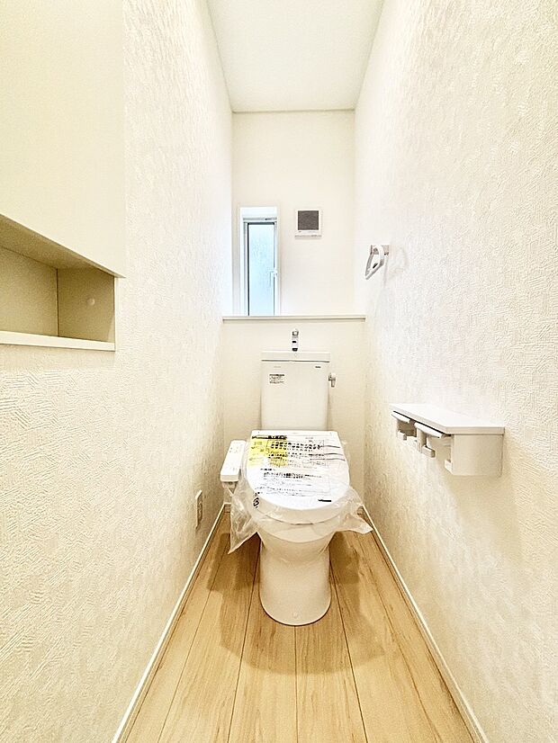 トイレは1階と2階それぞれに配置されていてとても便利です。